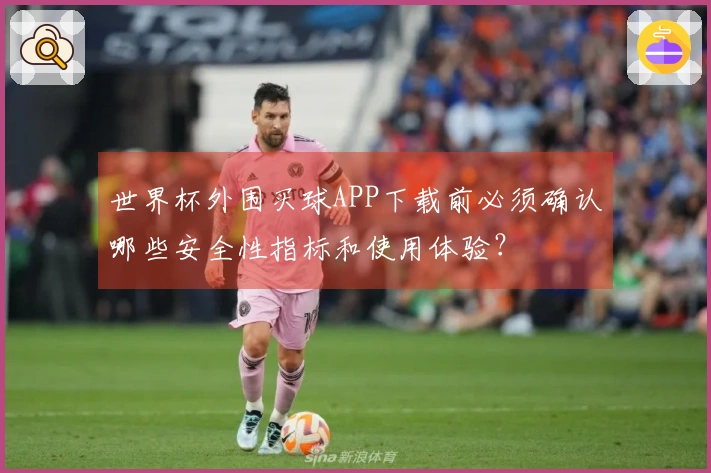 世界杯外围买球APP下载前必须确认哪些安全性指标和使用体验？